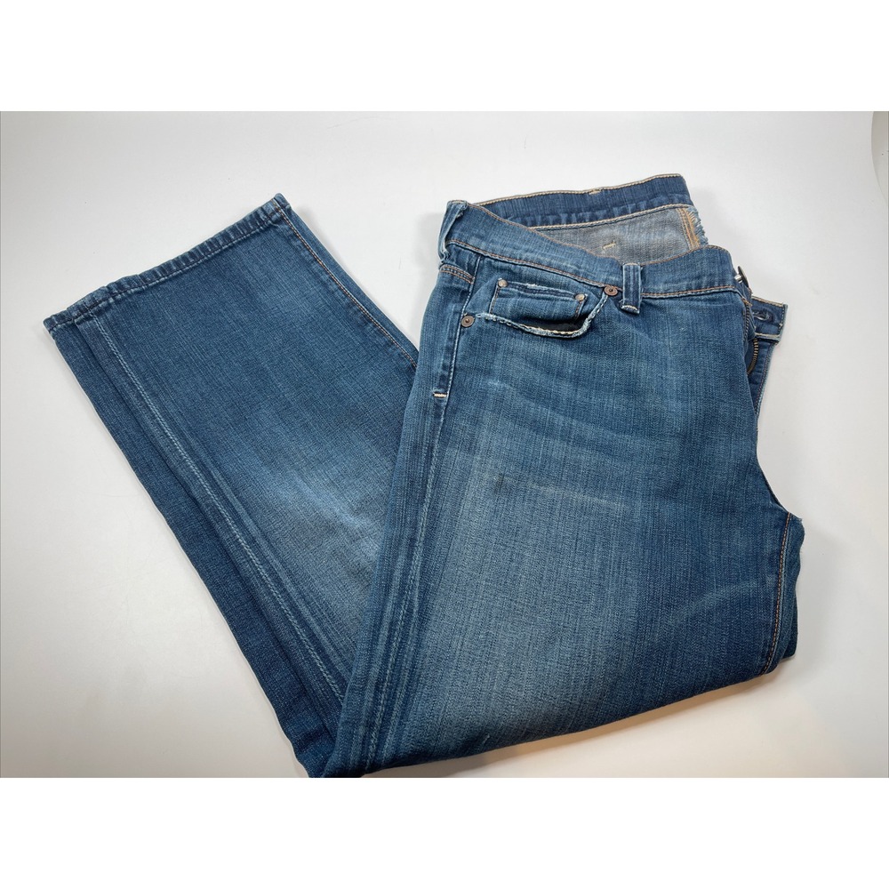 Citizens Of Humanity Cropped Blue Jeans 28 Style 1142-804 EUC